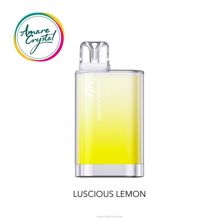 SKE Amare Crystal One Disposable Vape Luscious Lemon FJRP31 SKE Crystal Vape Australia