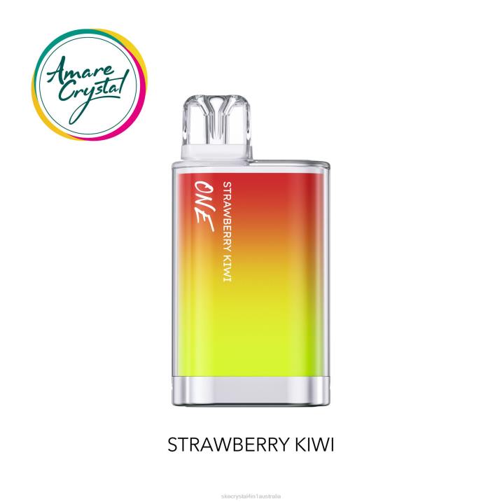 SKE Amare Crystal One Disposable Vape Strawberry Kiwi FJRP30 SKE Vape Review