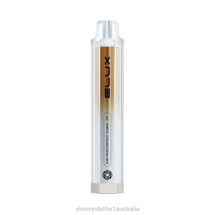 SKE Elux Cube 600 Kiwi Passion Fruit Guava FJRP34 SKE Vape Australia