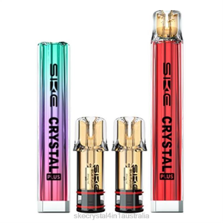 SKE Crystal Plus Pod Kit Bundle Various Flavors FJRP101 SKE Crystal Vape Australia